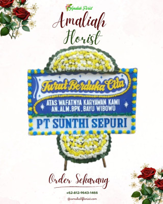 Papan Bunga Duka di Karang Langit