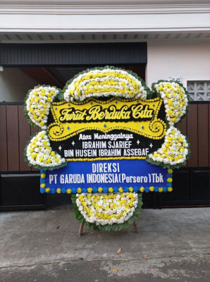 Papan Bunga Duka di Karang Langit