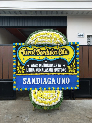 Papan Bunga Duka di Karang Langit
